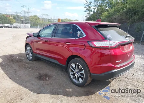 2017 Ford Edge Titanium z USA, uszkodzony, nr VIN 2FMPK4K96HBB77573